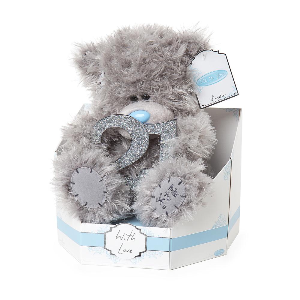 9" 21st Birthday Me to You Bear Extra Image 1